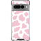 Pink Cow Print Google Pixel 7 Pro Clear Case